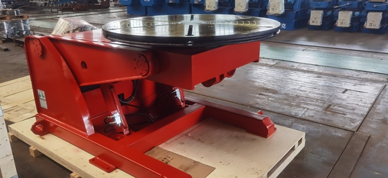 Van het de Manipulatorinstelmechanisme van het pijplassen de Machine 5000kg 3 As het Hydraulische Overhellen