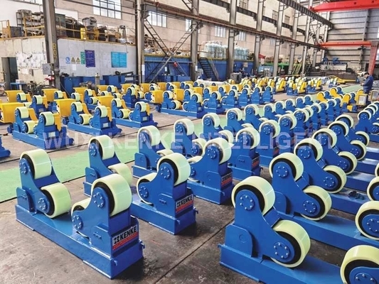 De Rotator van de buispijp voor het Lassen van Zelf Gerichte Lassende Rotator die Pu-Rolomwenteling 1.5kw draaien
