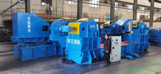 1600 Ton Steel Pipe Welding Rotator Draaiend Rolbout Vast Type van de Machine Anti Afdrijvend Tank