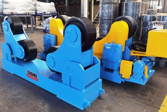 Tank Zelf Centreerrotator voor Staalvervaardiging het Draaien Broodjes 40t 60m/h