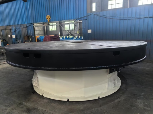 50T Las Positioner Draaibord Voor Pipe Roller Tank Fabricatie