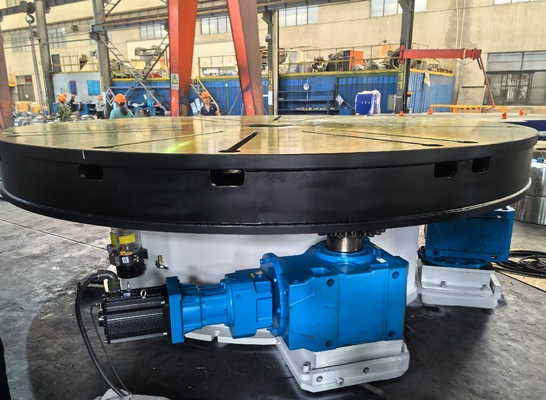 50T Las Positioner Draaibord Voor Pipe Roller Tank Fabricatie