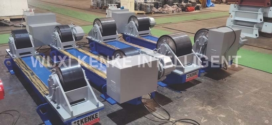 40 Ton Conventional Welding Rotator Machine Pu Tankbout Vast Type van het Rollassen