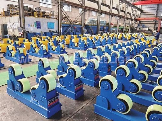 Zelfuitlijnende Lasrotator met 100-1000mm/min Snelheidsbereik, 40t Laadvermogen en 6-60m/h Rolrollersnelheid