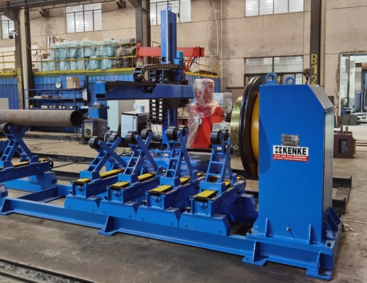 VFD TWB40 Pipe Welding Positioner met 3 jaws Chuck en Dual Support Rollers